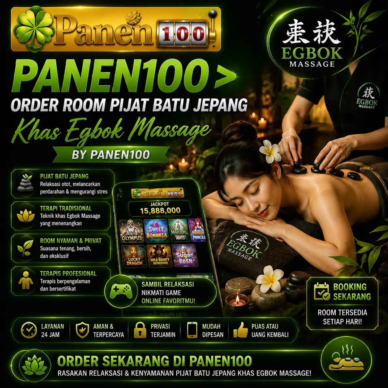Situs pijat Gacor PANEN100